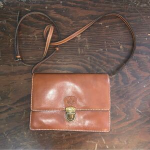 Tan Leather Crossbody Patricia Nash